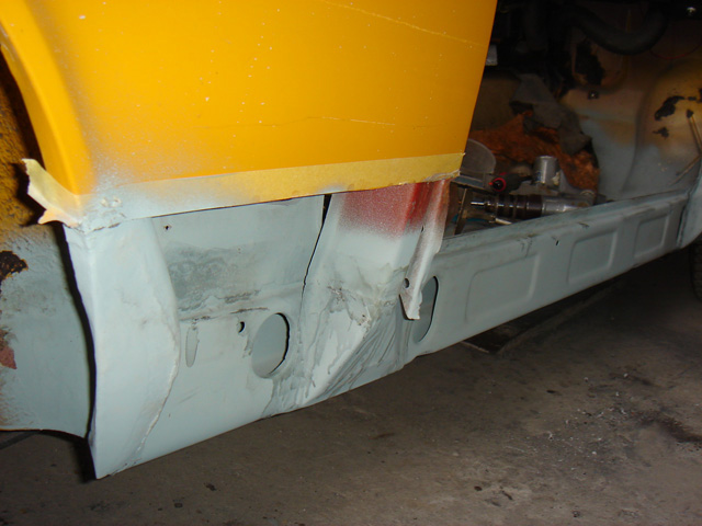 サイドシル交換