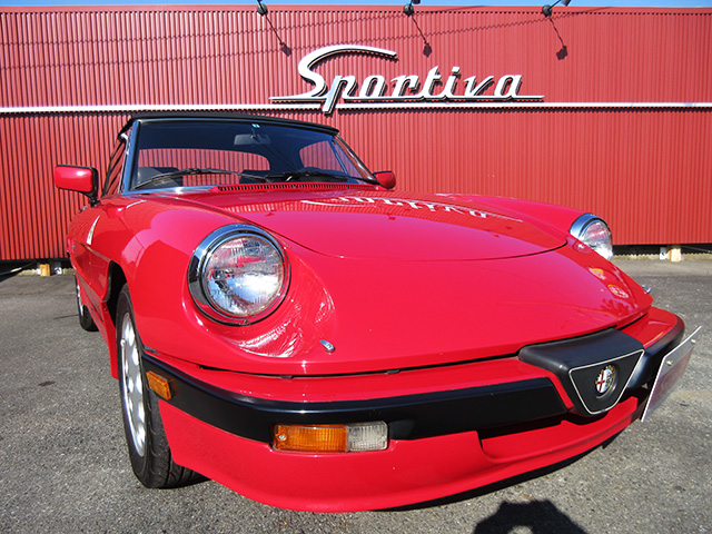 アルファロメオ スパイダー クワドリフォリオ