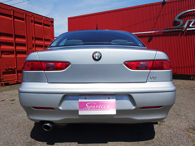 アルファ156フェーズ2　2.5 V6 6速マニュアル