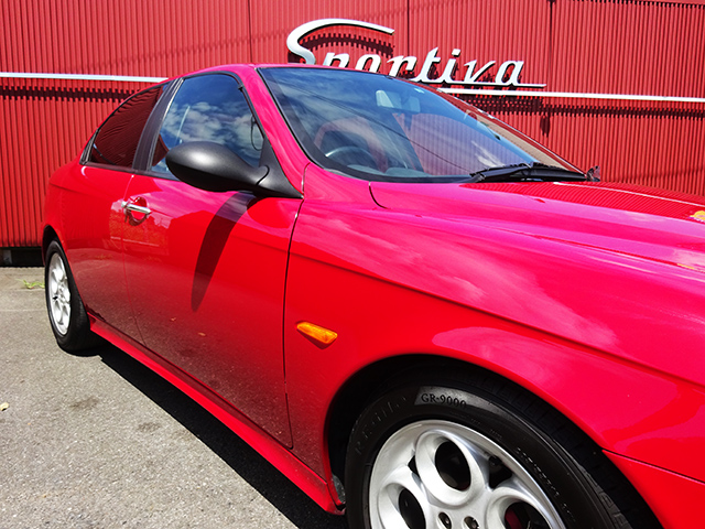 前期型アルファ156 2.5 V6 (6MT)