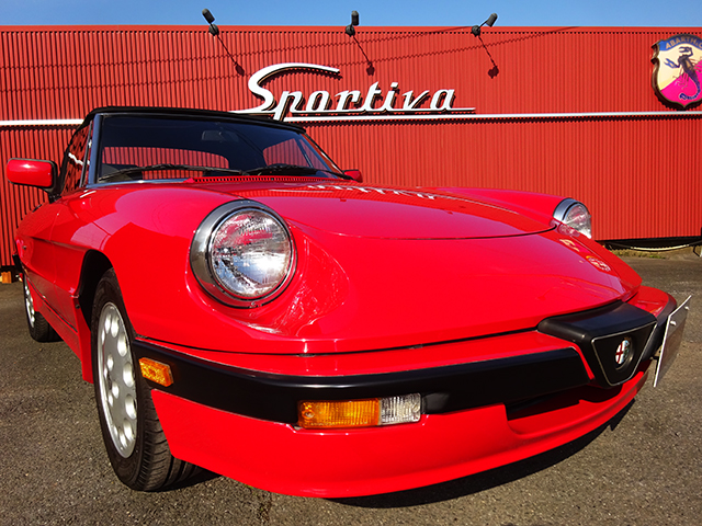 アルファロメオ スパイダークワドリフォリオ