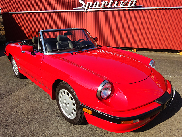 アルファロメオ スパイダークワドリフォリオ