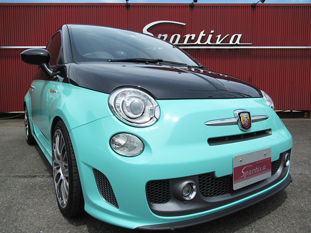 アバルト595C ツーリズモ (オリジナルコンビネーションカラーボディー)