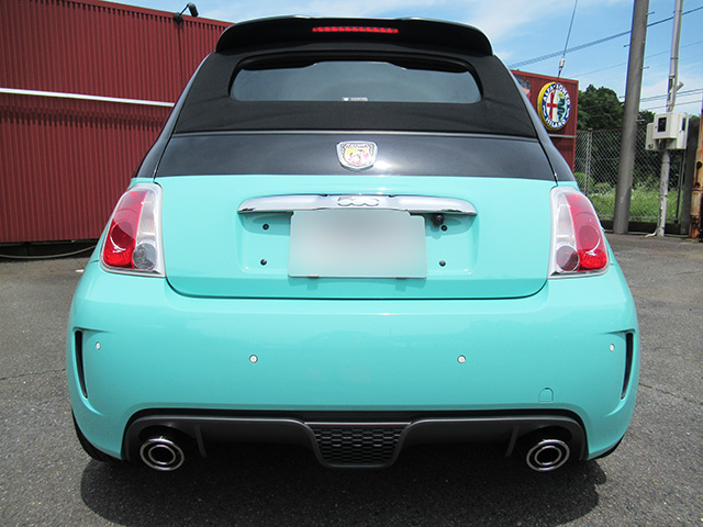 アバルト595C ツーリズモ (オリジナルコンビネーションカラーボディー)