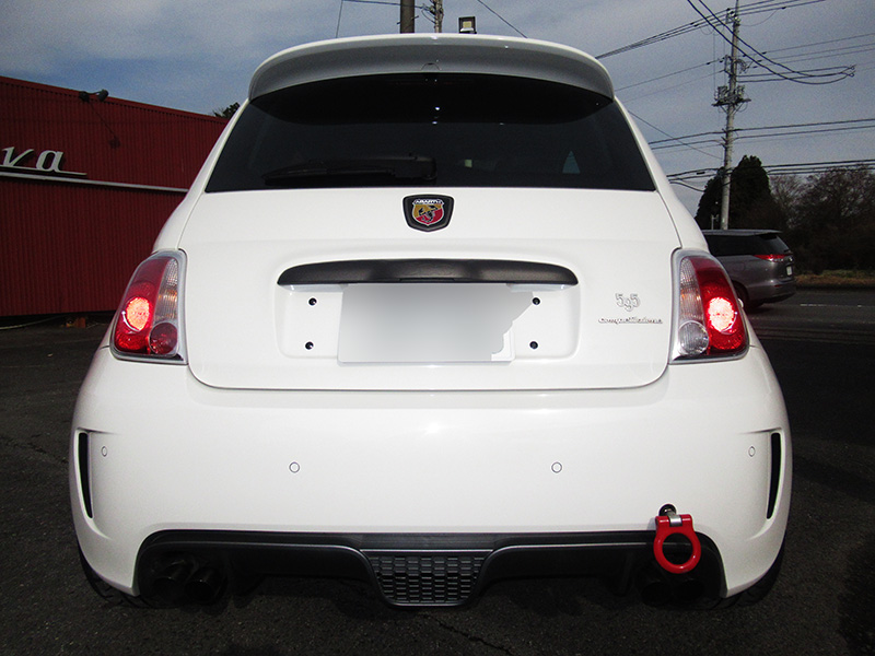 アバルト595コンペティツィオーネ(左ハンドル/5速MT)