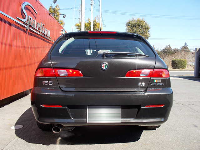 アルファロメオ156スポーツワゴン2.5V6Qシステム