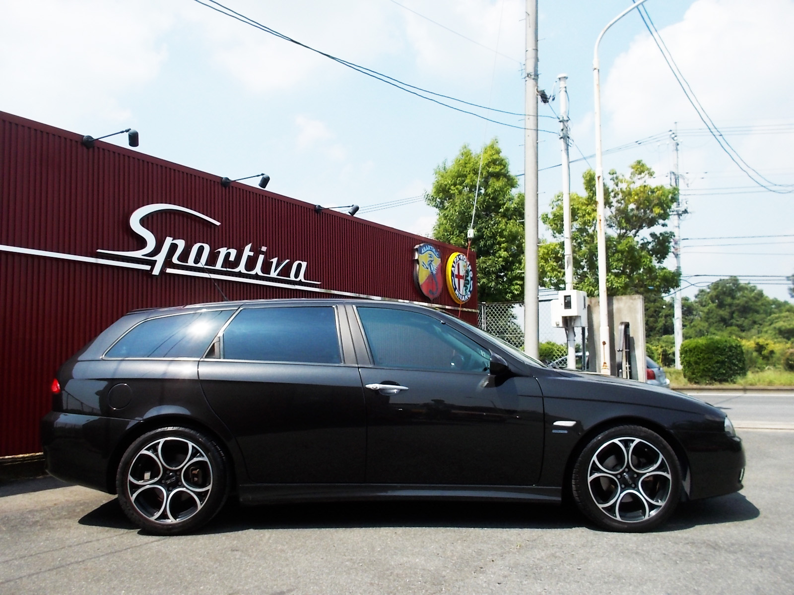 アルファ156 TI スポーツワゴン 2.5 V6 Qシステム