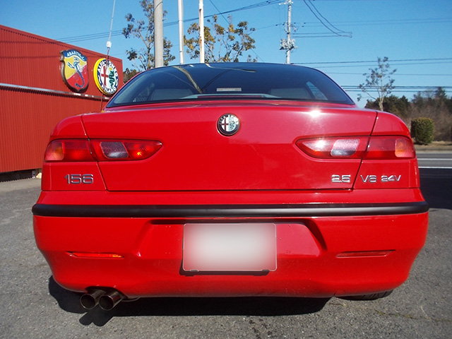 アルファ156 2.5 V6(6MT/前期最終型)