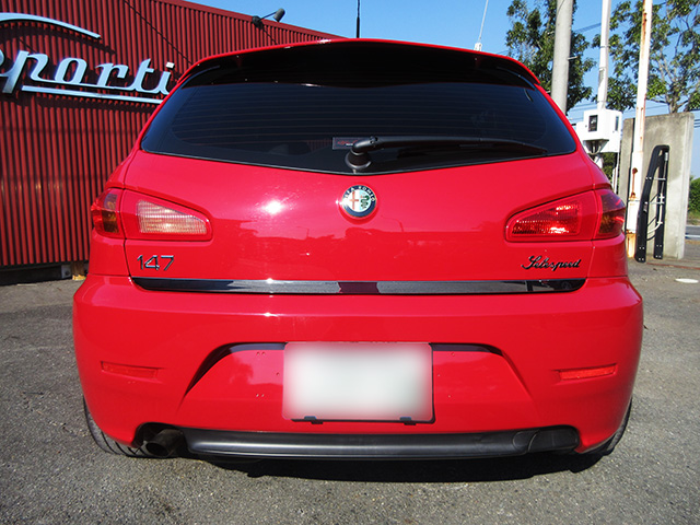 後期型アルファ147 2.0 TS セレスピード