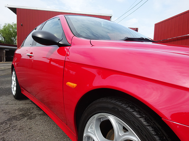 前期型最終アルファ156 2.5 V6 6速マニュアル