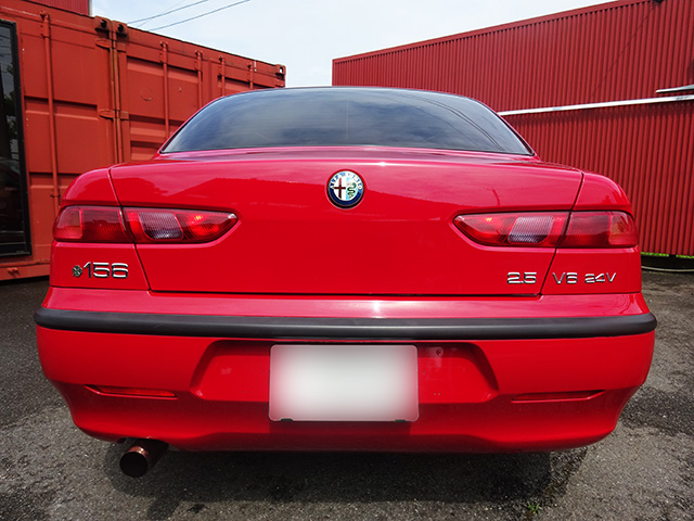 前期型最終アルファ156 2.5 V6 6速マニュアル