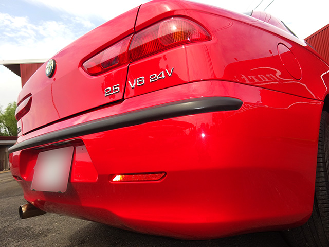 前期型最終アルファ156 2.5 V6 6速マニュアル