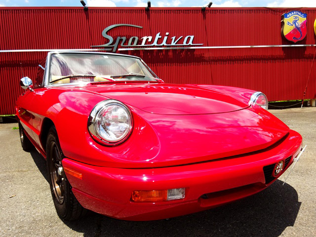 内外装機関系レストア済みスパイダーベローチェ(シリーズ4/5MT)