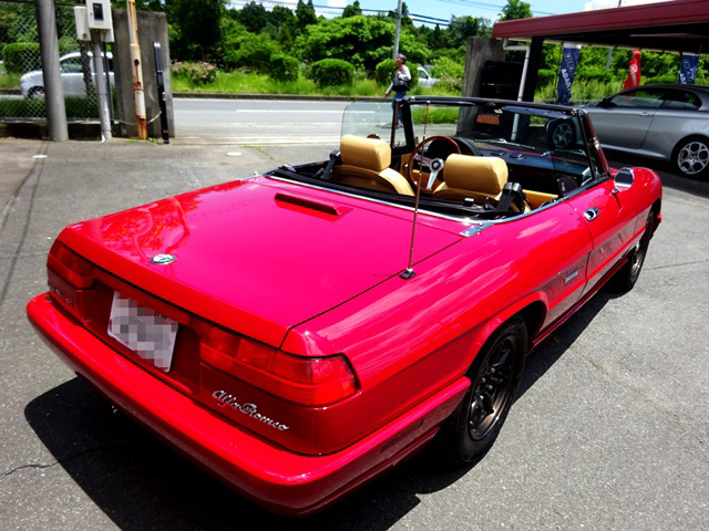 内外装機関系レストア済みスパイダーベローチェ(シリーズ4/5MT)