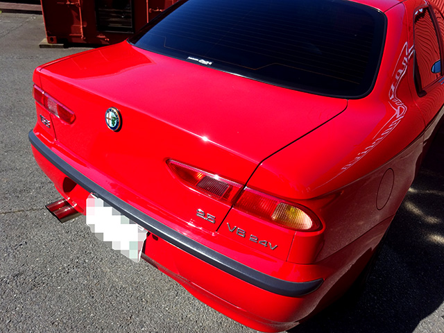 アルファ 156 2.5 V6 24V (6速MT/最初期モデル)