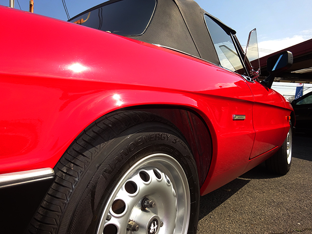 アルファ スパイダー 1.6 キャブモデル(シリーズ3/本国カタログモデル)