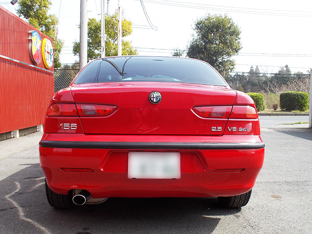 アルファロメオ156 2.5 V6Qシステム(左ハンドル)