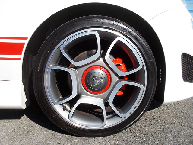 アバルト500 純正レコルトモンツァマフラー付