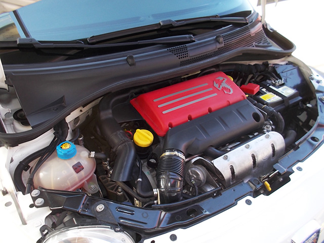 アバルト500 純正レコルトモンツァマフラー付