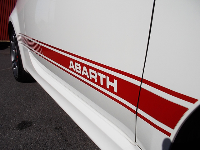 アバルト500 純正レコルトモンツァマフラー付