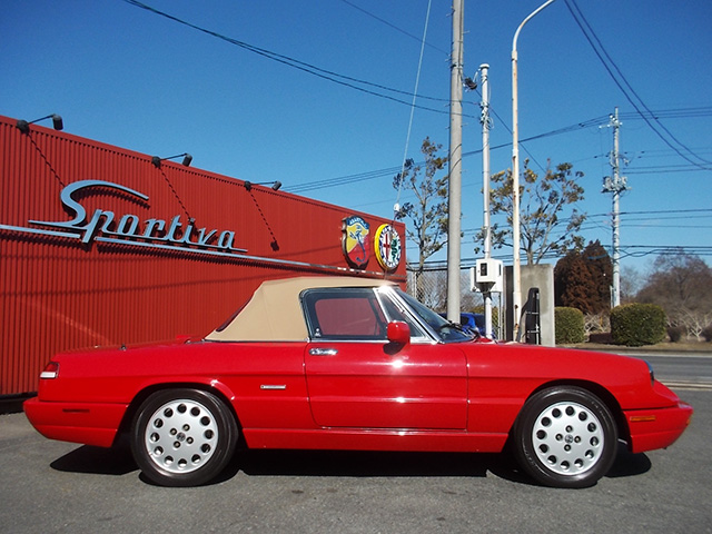 アルファ スパイダーベローチェ(シリーズ4/5マニュアル)