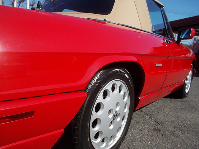 アルファ スパイダーベローチェ(シリーズ4/5マニュアル)