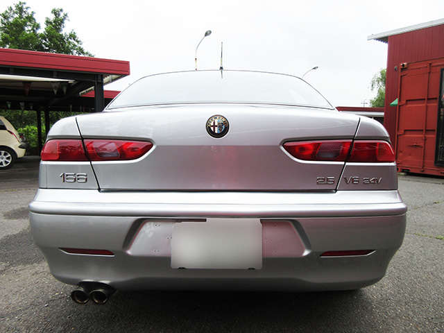 アルファ156 2.5 V6 Qシステム(フェーズ2)