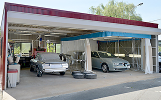 車検や一般整備〜重整備、板金塗装までアルファロメオ・フィアットに関する全てを承ります