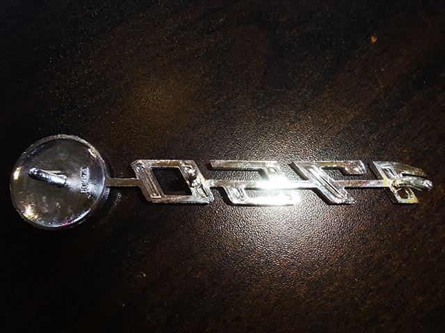 1750GTV用ダッシュボードスクリプト(当時物中古品)