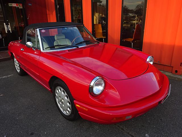 スパイダーベローチェ(シリーズ4/5MT)全塗装、シート張り替え作業付