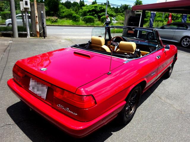 内外装機関系レストア済みスパイダーベローチェ(シリーズ4/5MT)