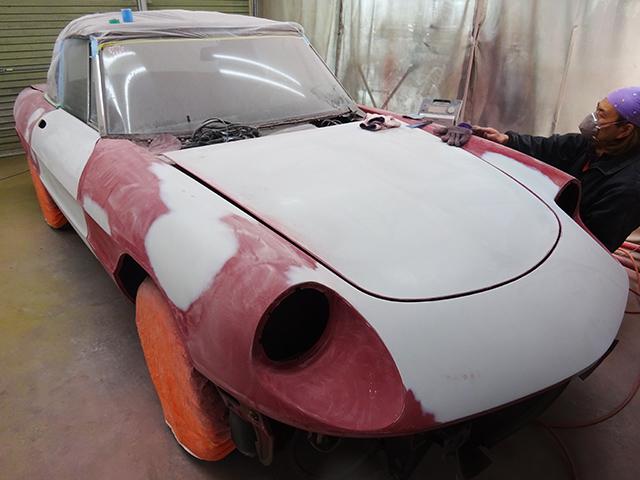 内外装機関系レストア済みスパイダーベローチェ(シリーズ4/5MT)