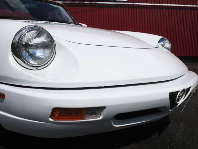 アルファ スパイダー ヴェローチェ ソフトトップ交換済み