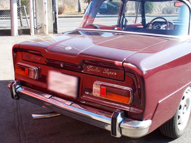 アルファロメオ ジュリアスーパー 1.6ビッシオーネ